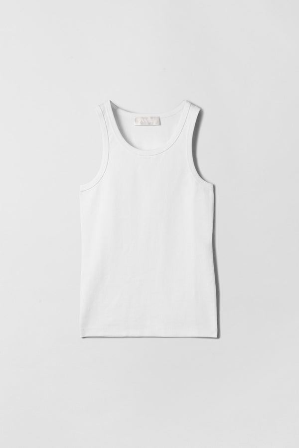fall winter spring summer Riviera Tank Bright White