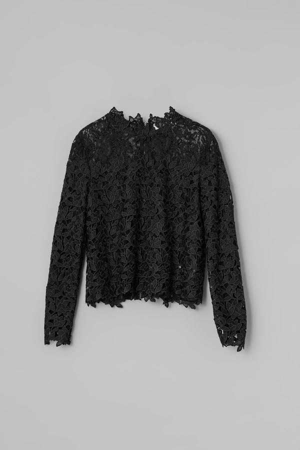 Fall Winter Spring Summer Ruth Long Sleeve Jet Black