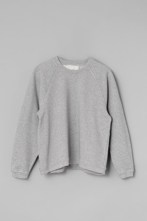 fall winter spring summer Seijaku Sweatshirt Gray Melange