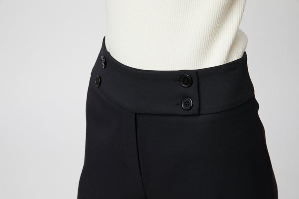 Fall Winter Spring Summer Skipper Trousers Jet Black