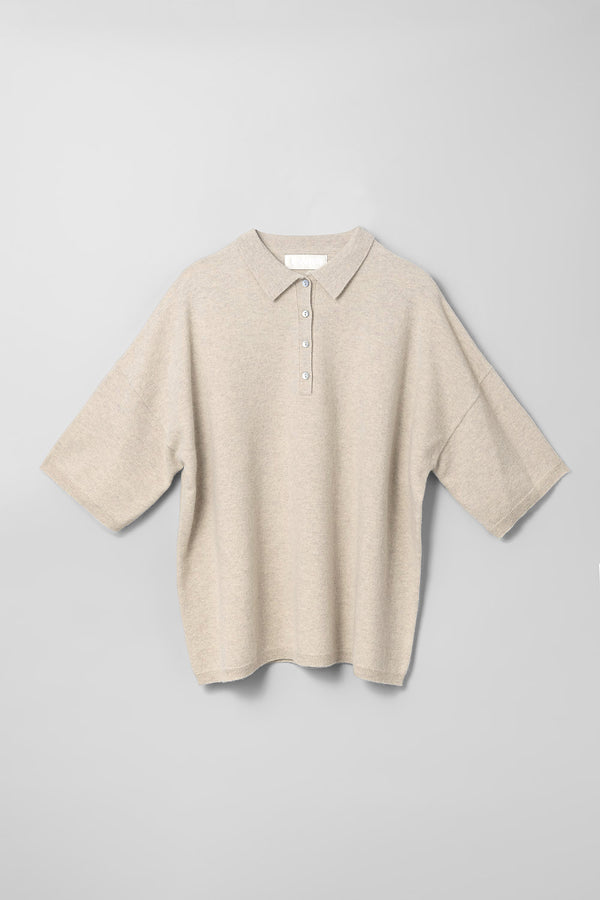 fall winter spring summer Stranded Pique Short Sleeve Barley