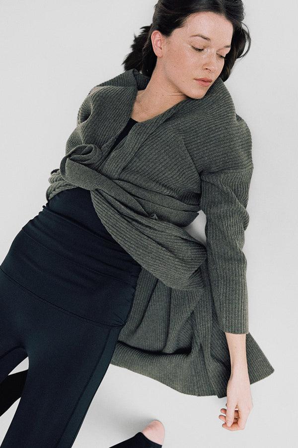 Fall Winter Spring Summer Sugoi High Waist Tights Anthracite Black