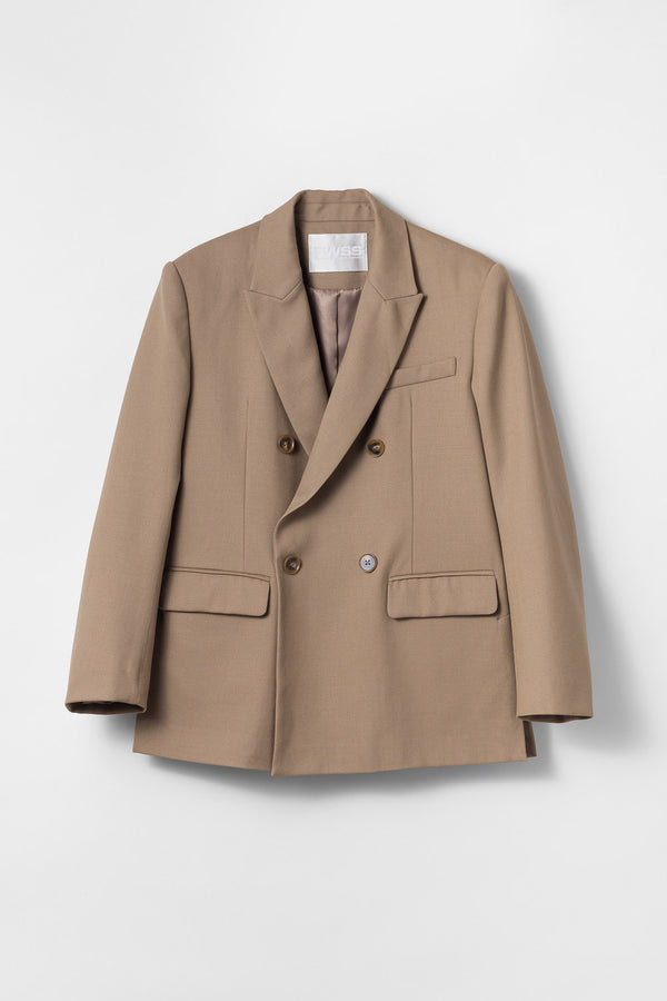 Fall Winter Spring Summer Tailored Suit Jacket Dusty Olive