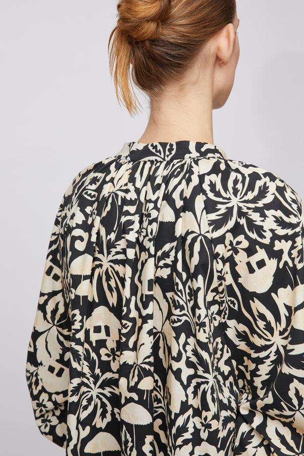 Fall Winter Spring Summer The Tropics Kaftan Tropical Black