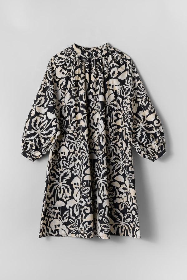 Fall Winter Spring Summer The Tropics Kaftan Tropical Black