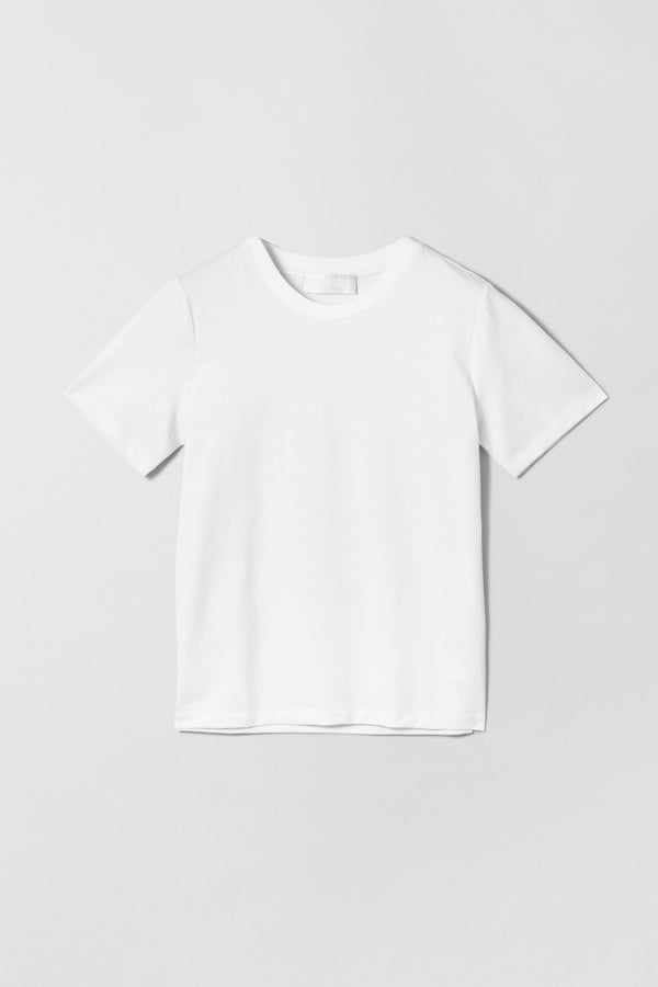 Fall Winter Spring Summer Tina Modal Cotton Tee Bright White