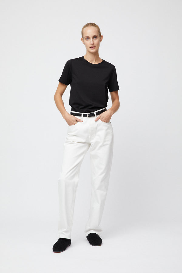 Fall Winter Spring Summer Tina Modal Cotton Tee Jet Black