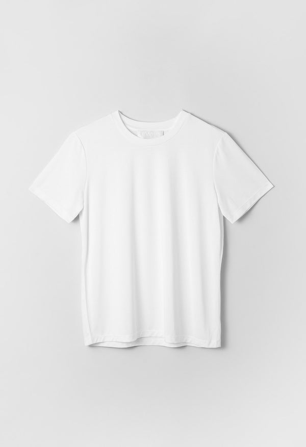 fall winter spring summer Tina Modal Tee Bright White
