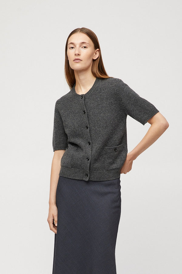 fall winter spring summer Toulouse Cardigan Tee Graphite