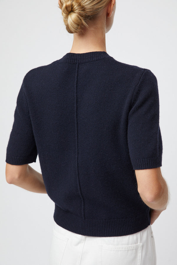 Fall Winter Spring Summer Toulouse Cardigan Tee Navy