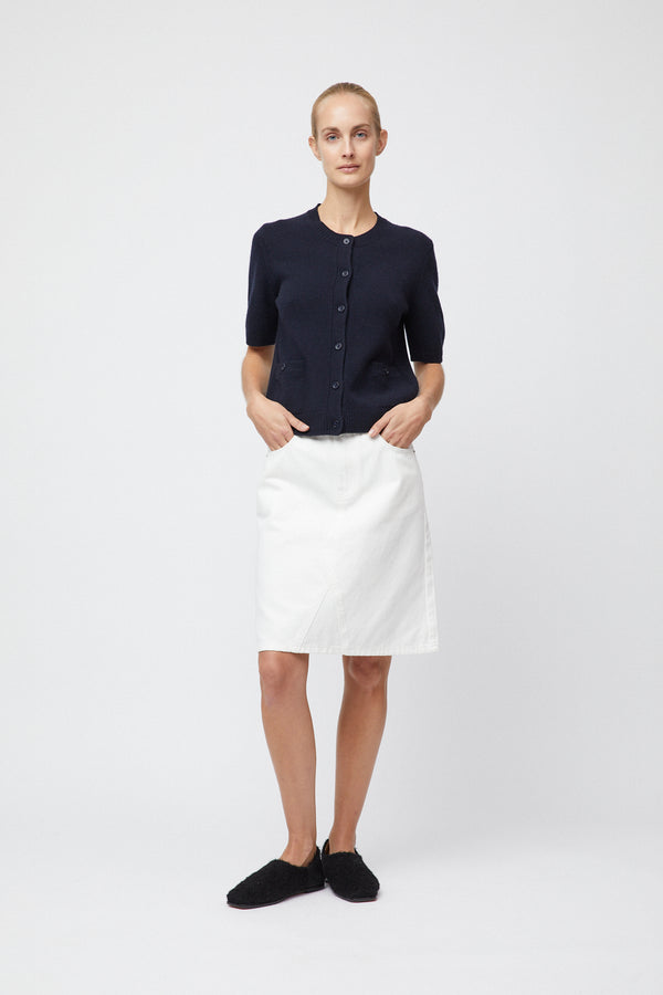 fall winter spring summer Toulouse Cardigan Tee Navy