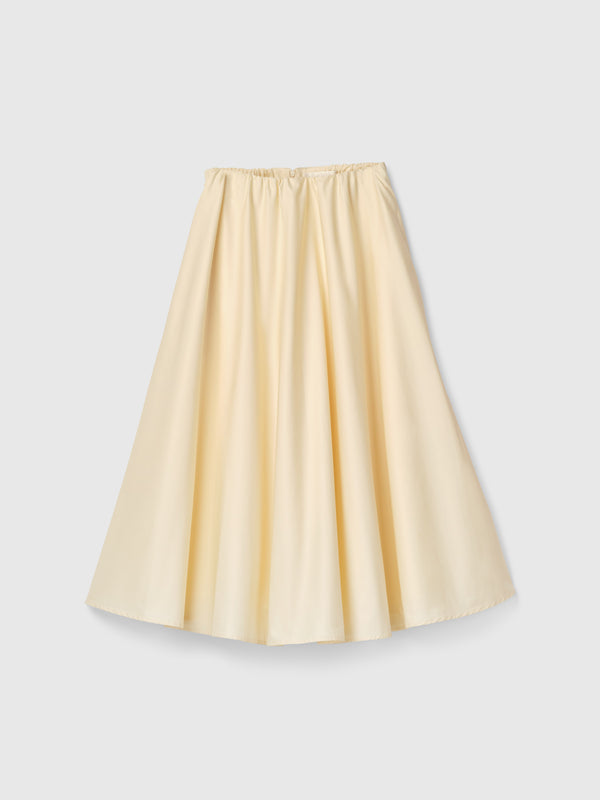 Fall Winter Spring Summer Vivienne Midi Skirt Panna Cotta