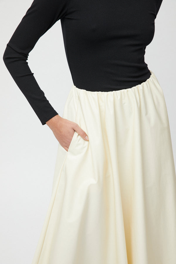 Fall Winter Spring Summer Vivienne Midi Skirt Panna Cotta