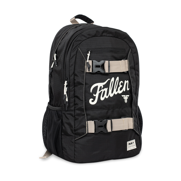 fallen Board Bag Backpack Black/White
