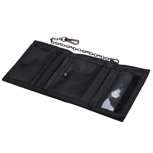 fallen Chain Wallet - Black/Silver