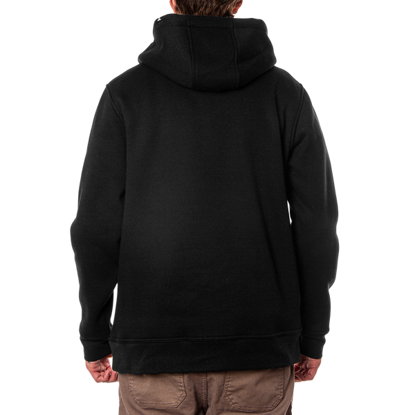 Fallen Curb Hoodie Black/White