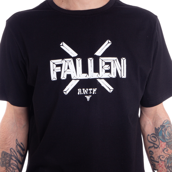 Fallen Curb Tee Black/White