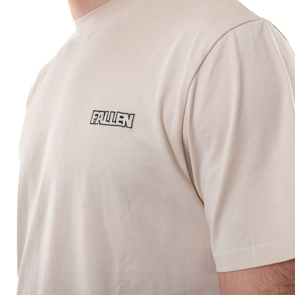 Fallen Easy Tee - Almond/Black