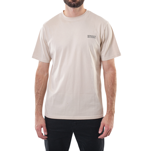 fallen Easy Tee - Almond/Black