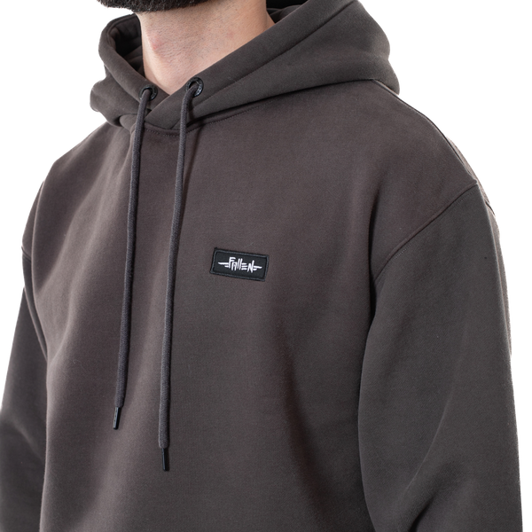 Fallen Grunge Hoodie - Asphalt/Black Relax