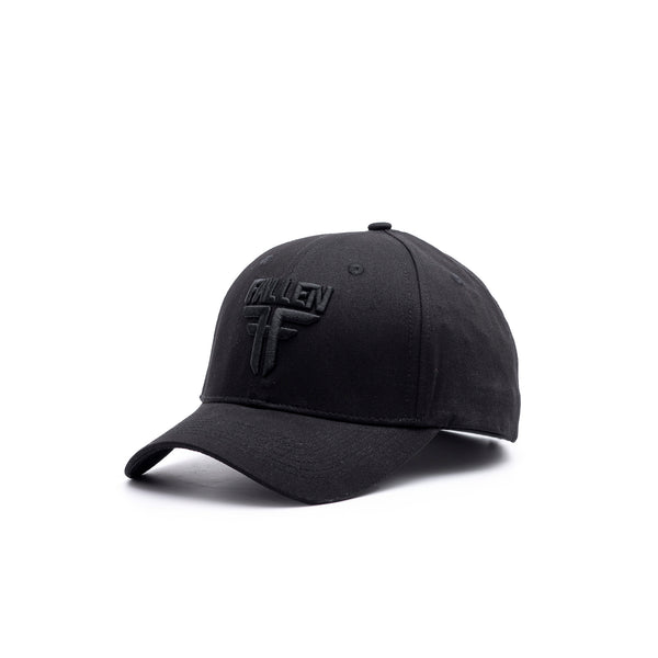 fallen Insignia Curve Hat Black/Black