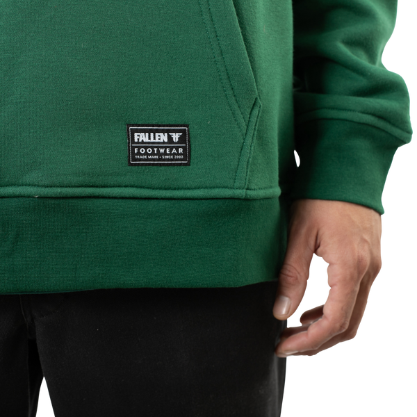 Fallen Insignia Hoodie - Emerald Green/Gradient