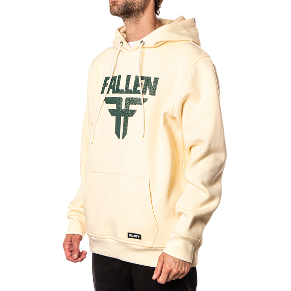Fallen Insignia Hoodie Ivory/Black