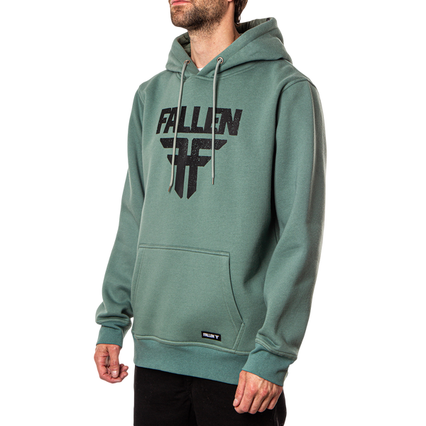 Fallen Insignia Hoodie Olive/Black