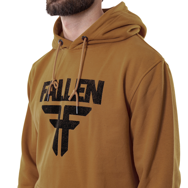 Fallen Insignia Hoodie - Sand/Black