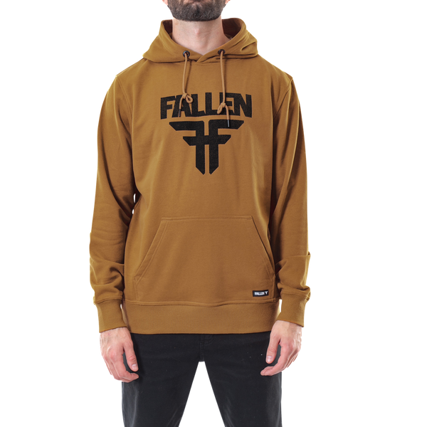 fallen Insignia Hoodie - Sand/Black