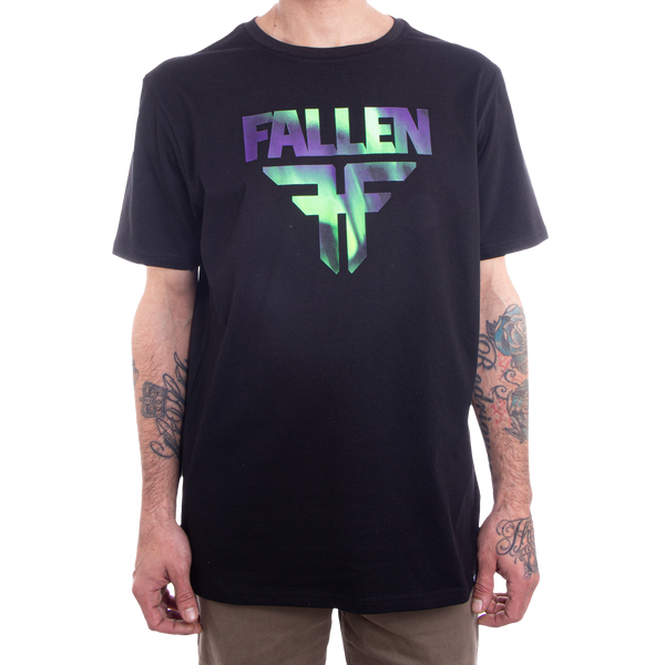 Fallen Insignia Tee Black/Purple