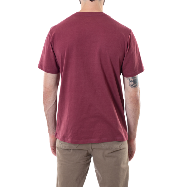 Fallen Insignia Tee - Crimson/Off White