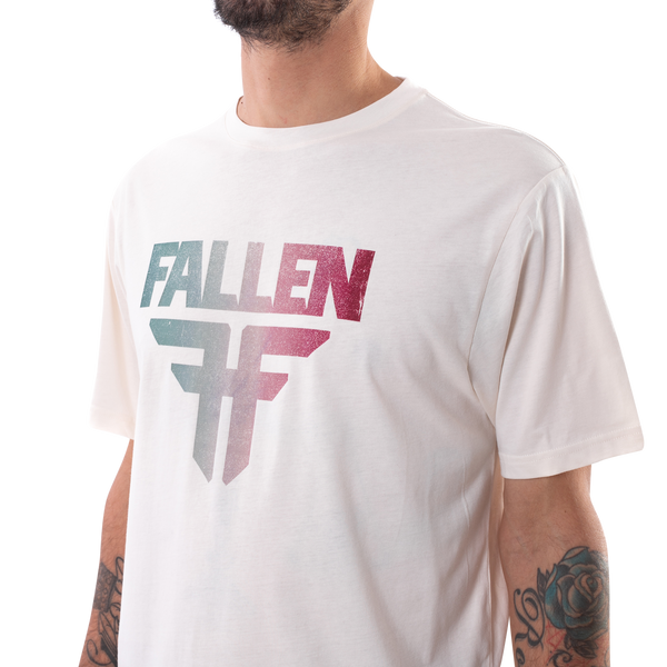 Fallen Insignia Tee Off White/Green