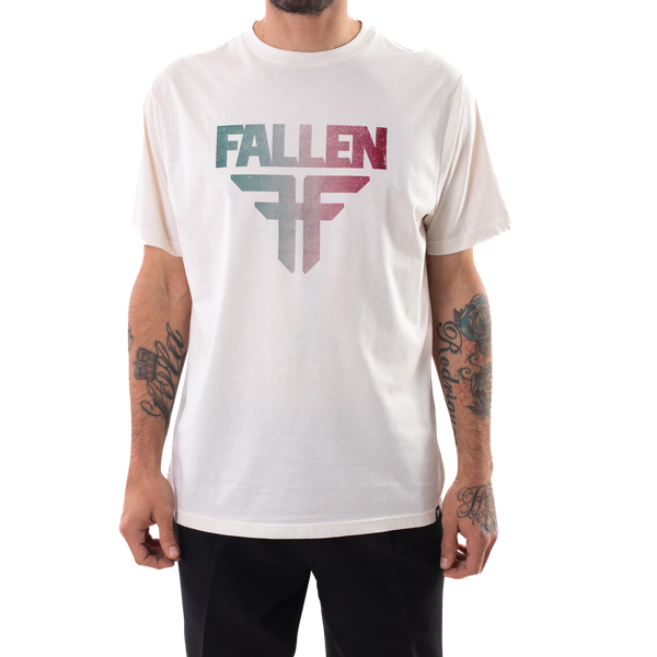 fallen Insignia Tee Off White/Green