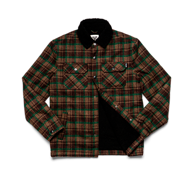 fallen Lamb Jacket - Brown/Green