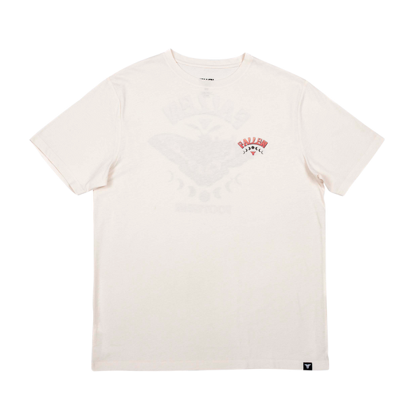 fallen Lunar Moth Tee Off White/Orange
