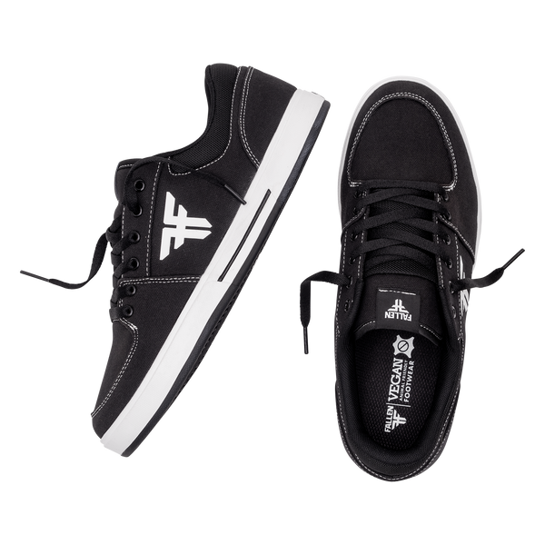 Fallen Patriot Black/White - Cupsole - Vegan