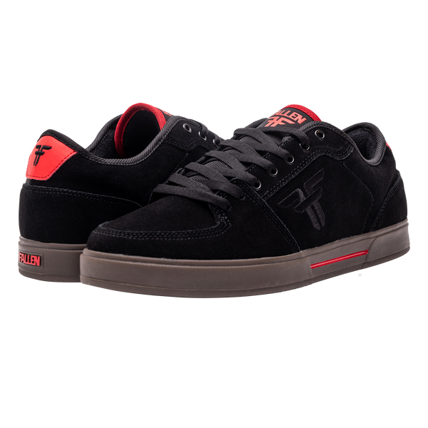 fallen Patriot XP Black/ DK Gum/Red - Cupsole