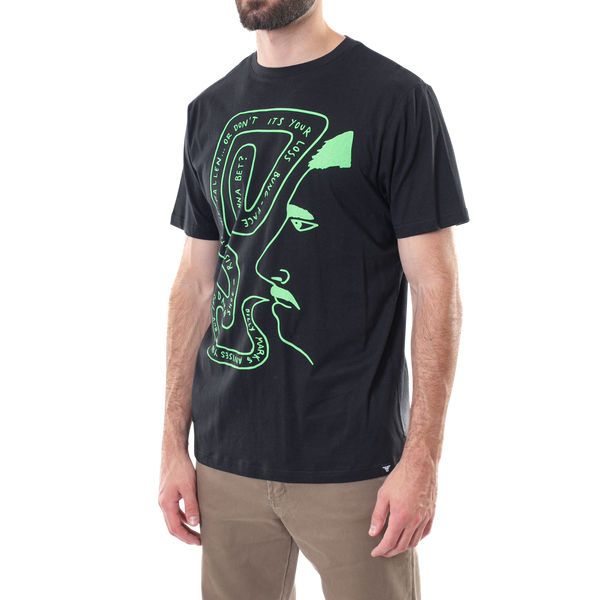 Fallen Pawn Tee Billy Marks - Black/Lime