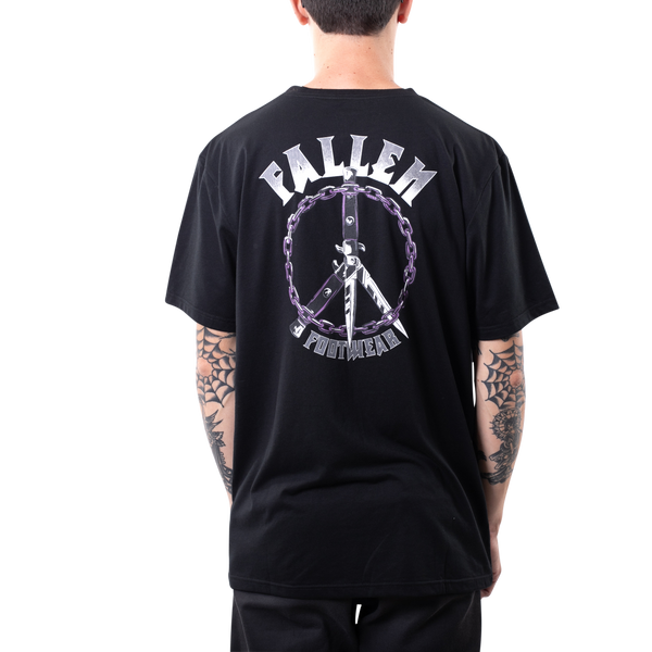 Fallen Peace & War Tee - Black / Gray