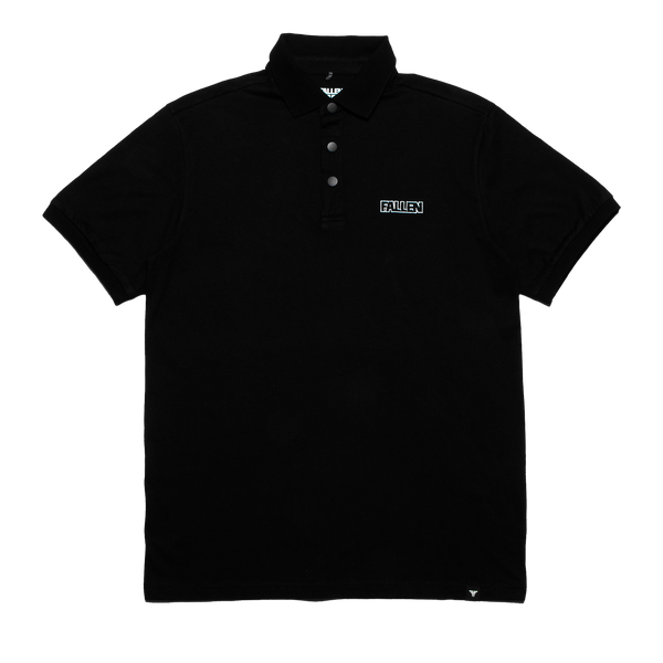 Fallen Polo Oversize Tee Black/White