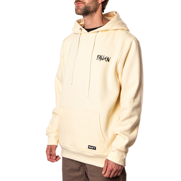 Fallen Propaganda Hoodie Ivory/Black