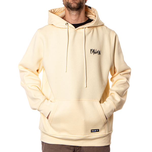 Fallen Propaganda Hoodie Ivory/Black