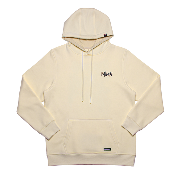fallen Propaganda Hoodie Ivory/Black
