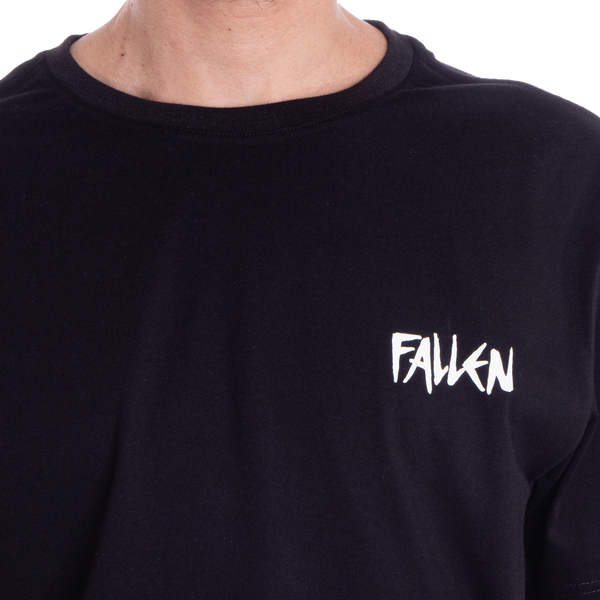 Fallen Propaganda Tee Black/White