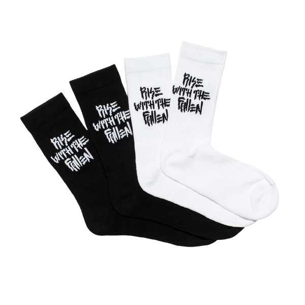 fallen RWTF Sock White/Black