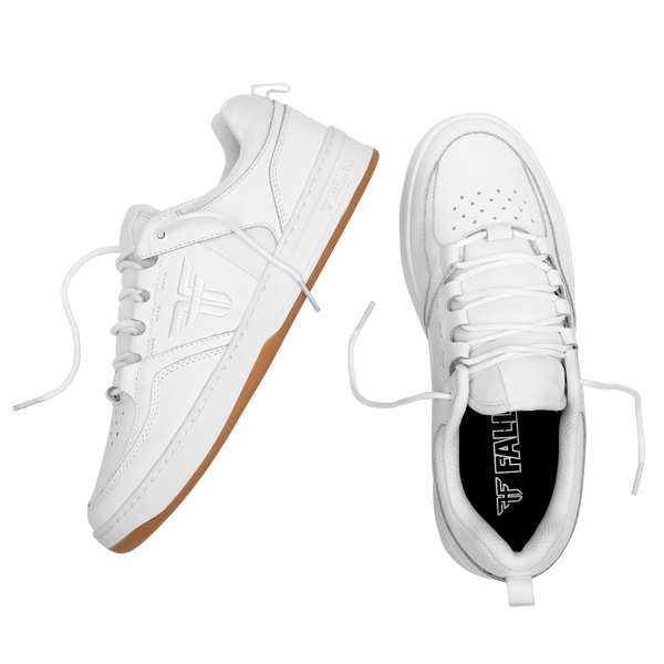 Fallen The Crest White/Gum - Cupsole