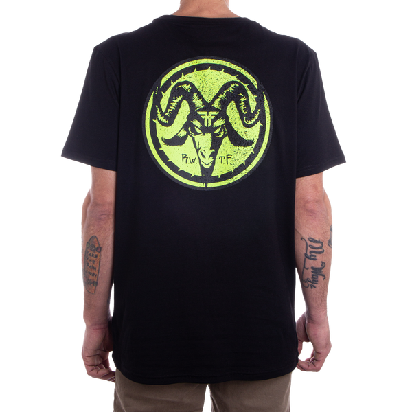 Fallen The Goat Tee Black/Lime