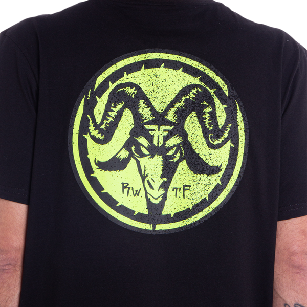 Fallen The Goat Tee Black/Lime