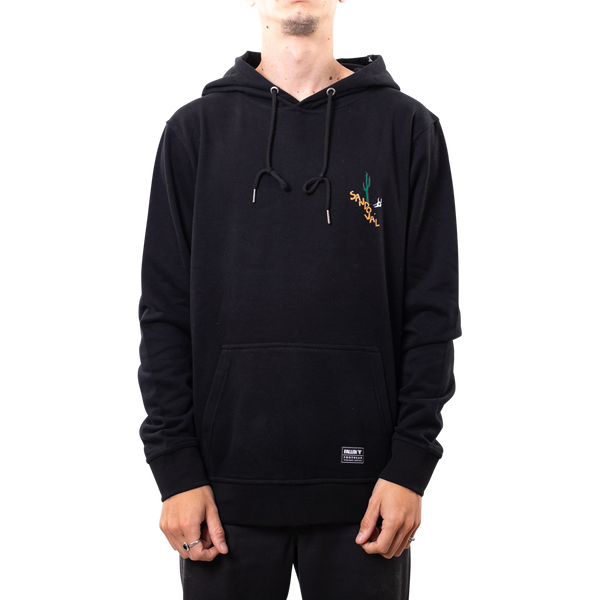 Fallen The Wanderer Hoodie - Black/Yellow
